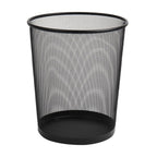 Mind Reader Network Collection Waste Paper Basket Set of 3 Black: Office Supplies & Desk Organization Set, Plastic