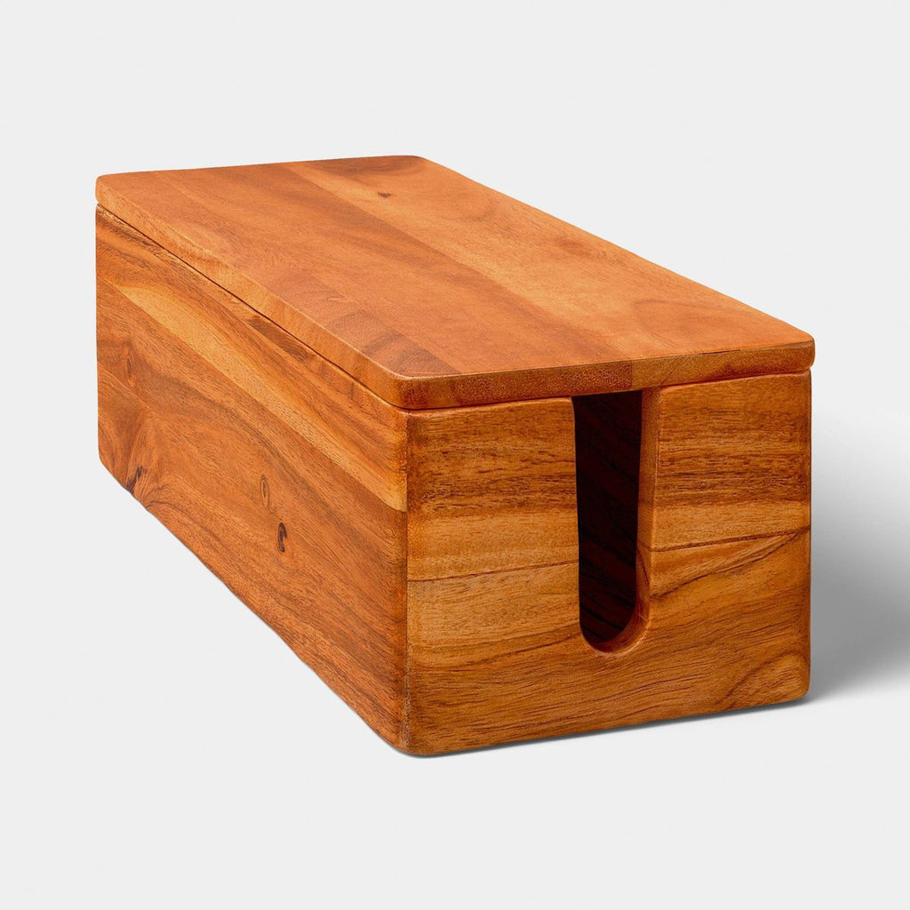 Wood Cable Management Box - Threshold™