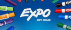 Expo 36ct Lo Odor Chisel Fashion Assorted Colors: Bold Dry Erase Markers, Multicolored, Art & Office Supplies, Ages 6+