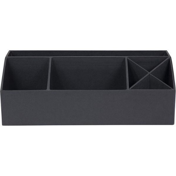 Bigso Elisa Desktop Organizer, Durable Desk Organizer with 7 Compartments for Office Supplies & More