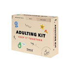 Adulting Desk Organiser Kit: Pinch Provisions Multicolored Office Set with Letter Opener & Paper Desk Pad