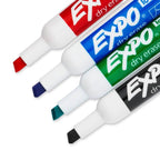 Expo 36ct Lo Odor Chisel Markers Assorted Colors: Dry Erase, Bold Point, Multicolored, Whiteboard, Art & Office Supplies