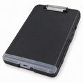 Storage Clipboard 8.5" x 11" with Document Compartment & Pen Slot, Black