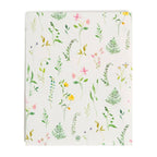 U Brands 2 Pocket Fashion Plastic Folder Pressed Botanicals Cream, School Supplies