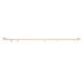 Acrylic Magnetic Memo Wall Strip - russell+hazel: Clear Office Wall Organizer, Desk Organization Set, 24.25" Width