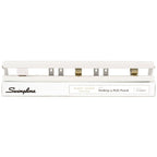Desktop 3-Hole Punch White/Gold - Sugar Paper Essentials: Metal Office Tool for Binder, Multicolor