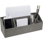 Bigso Elisa Desktop Organizer, Durable Office Desk Organizer with 7 Compartments for Office Supplies
