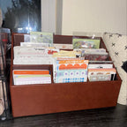 Faux Leather 5 Slot Desktop Organizer - Threshold™
