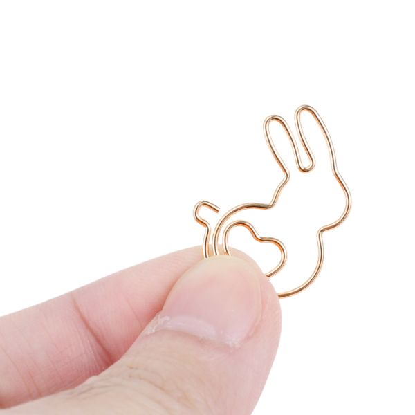 Unique Bargains Decorative Planner Clips for Document Note Sorting Organizing Office Supplies 10 Pcs Bicycle Shape (Gold Tone)