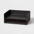 Canvas Letter Tray Organization Set of 2 Black - Brightroom™: Desk Organizer & Office Supplies Holder