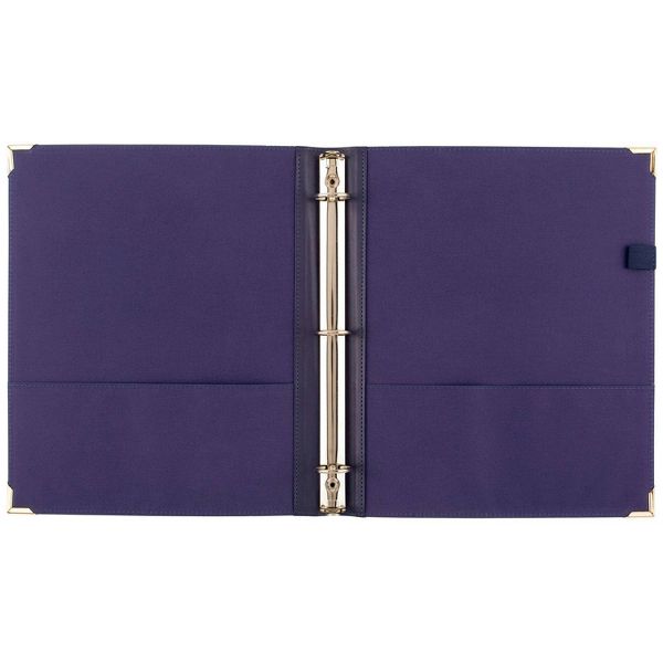 Cambridge Work 1" Style 3 Fashion Flex Ring Binder Future Dusk