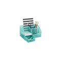Blu Monaco Aqua Desk Organizer - Cute Turquoise Accessories & Stationery Holder for School, Locker, Bedroom or Home