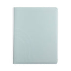 Altitude Padfolio 10"x12.5" Vegan Leather Seafoam Blue Debossed Arch