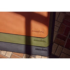 Anecdote Vegan Leather Desk Pad - Large Desk Mat Mouse Pad for Office, Keyboard & Laptop, Easy Clean, Black, 17x23.5
