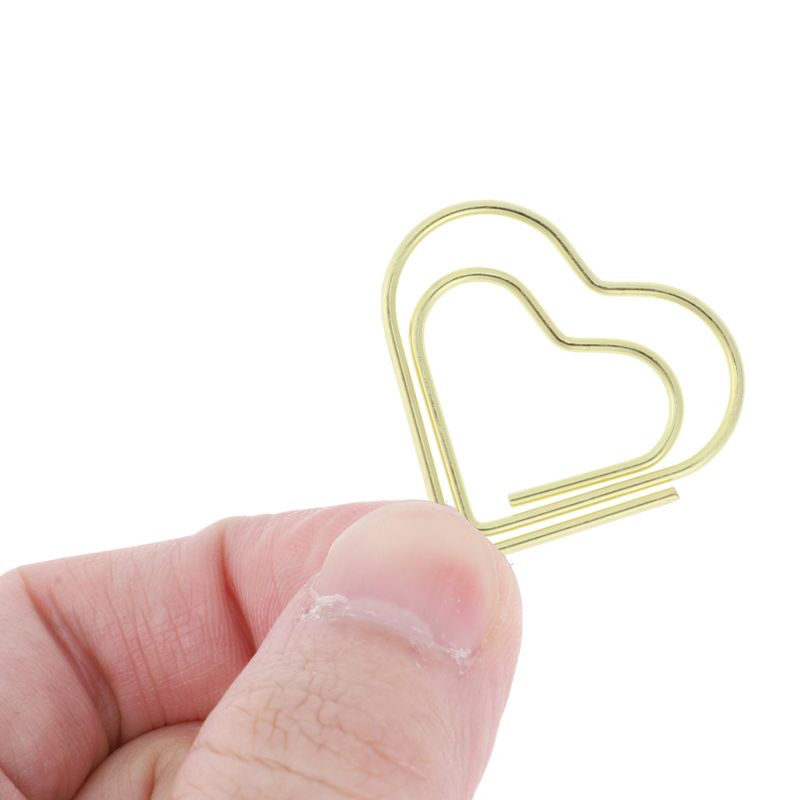 Unique Bargains Decorative Planner Clips for Document Note Sorting Organizing Office Supplies 10 Pcs Bicycle Shape (Gold Tone)