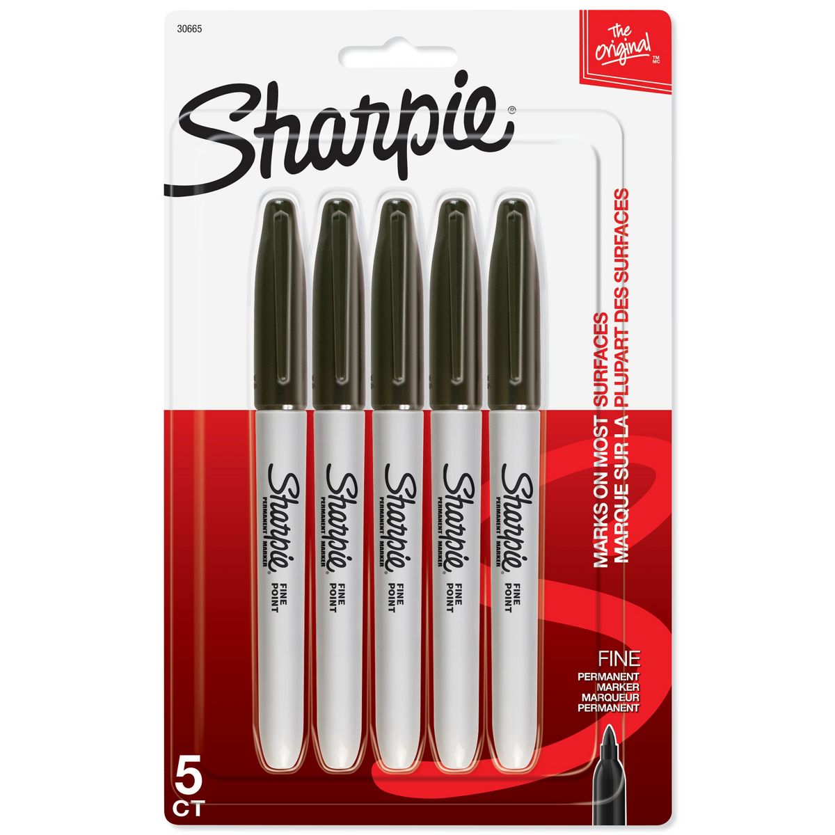 Sharpie 12pk Permanent Markers Fine Tip Black: Art & Office Supplies, Sharpie Pen for Black Sharpie Drawings