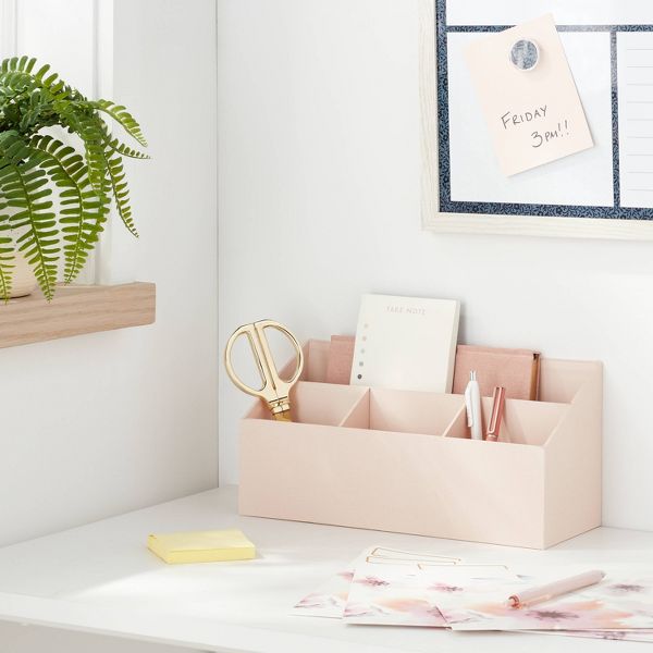 Canvas Desk Tool Holder/Organizer Black - Brightroom™: Desktop & Office Organizers, Polyester Canvas, 12.25" Width