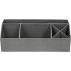 Bigso Elisa Desktop Organizer, Durable Office Desk Organizer with 7 Compartments for Office Supplies