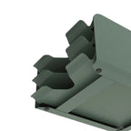 Alba O'desk Metal Storage Module - Black