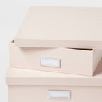 Canvas Desk Storage Box Set of 2 Black - Brightroom™: Office Organization, Polyester Canvas, Desk Organizers, 18"x12.5"x3.75"