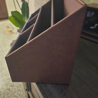 Faux Leather 5 Slot Desktop Organizer - Threshold™