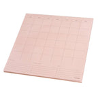 Undated 3ct Notepad Desk Planning Set Blush - russell+hazel: Desktop Calendar & Planner, Rigid Backing, 10x10" Paper