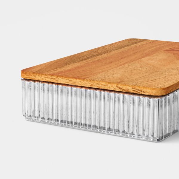 Desktop Storage Containers Trays with Lids Set of 3 - Threshold™