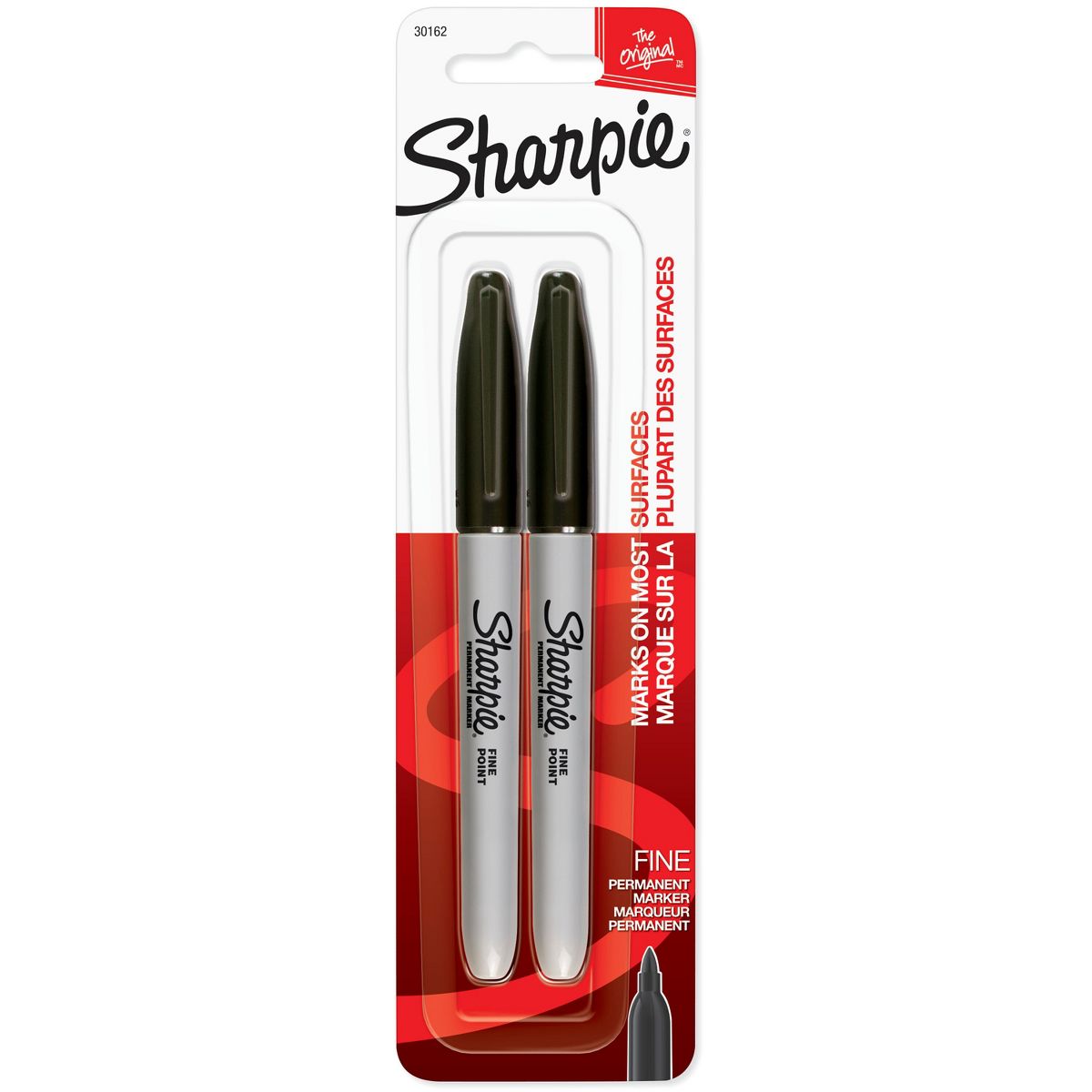 Sharpie 12pk Permanent Markers Fine Tip Black: Art & Office Supplies, Sharpie Pen for Black Sharpie Drawings