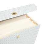 U Brands 19 Pocket Expanding File Folder Powder Blue: Accordion File Organizer, 1400 Sheet Capacity, 15.5" x 10.6"