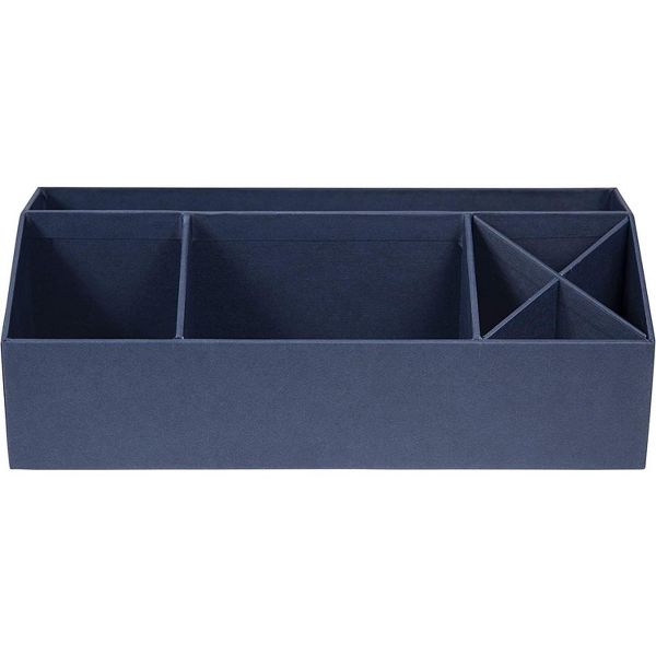Bigso Elisa Desktop Organizer, Durable Desk Organizer with 7 Compartments for Office Supplies & More