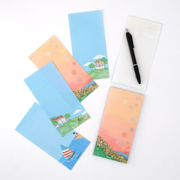 By The Sea 3.5" x 7" Pocketeer Notepads by Ramus & Co