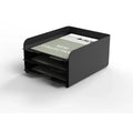 Alba O'desk Metal Storage Module - Black