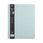 Altitude Padfolio 10"x12.5" Vegan Leather Seafoam Blue Debossed Arch