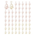 Unique Bargains Metal Decorative Cute Guitar Shape Paper Clip Clamp for Home Office Supplies 60 Pcs Gold/Rose Gold