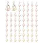 Unique Bargains Metal Decorative Cute Guitar Shape Paper Clip Clamp for Home Office Supplies 60 Pcs Gold/Rose Gold