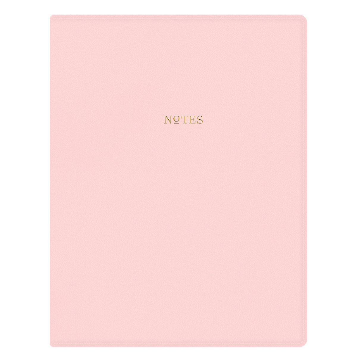Day Designer Faux Leather Padfolio Blush Pink
