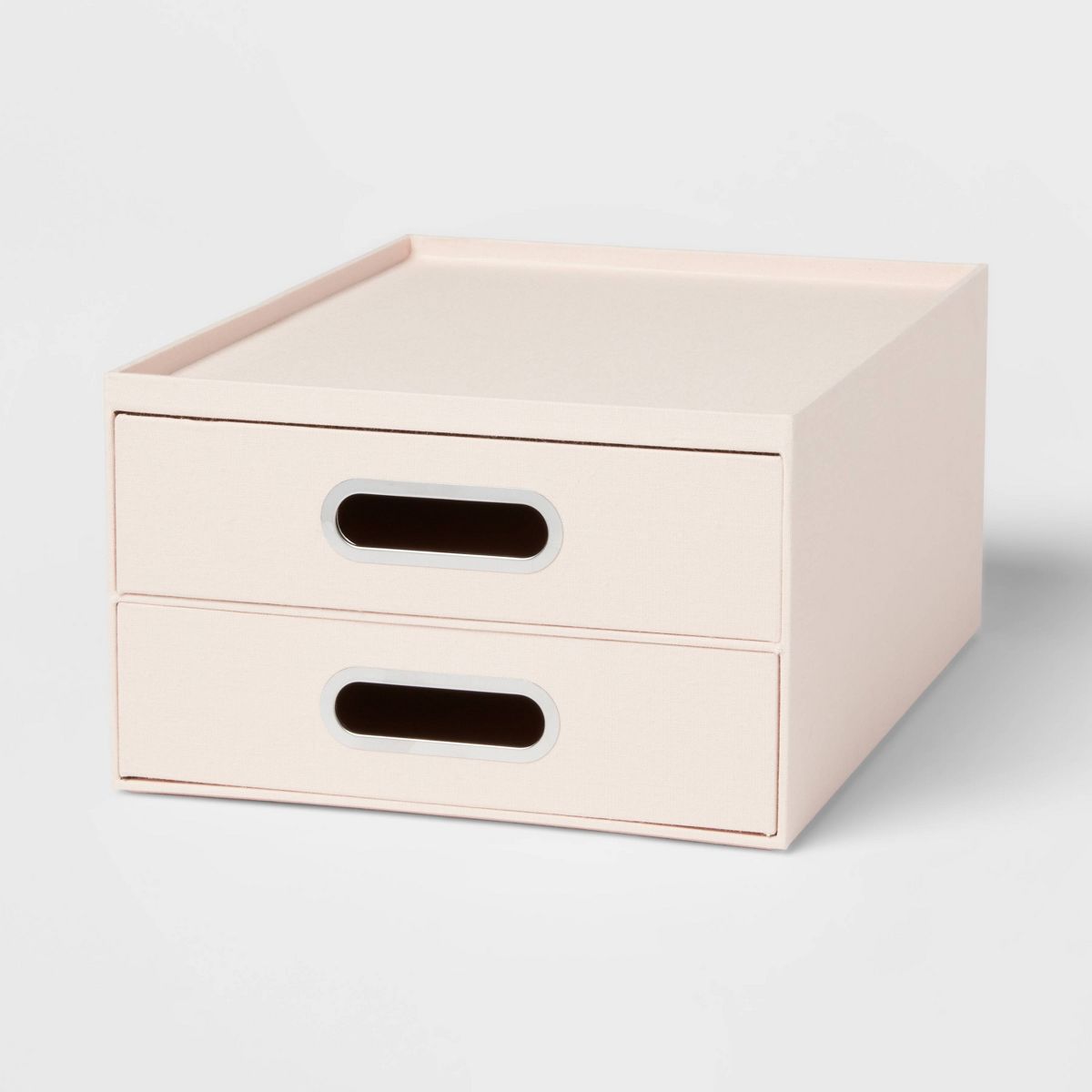 Canvas Desk Drawer Organizer Black - Brightroom™: Office Supplies & Desk Organization, Polyester Canvas, 6" H x 13" D x 9.875" W