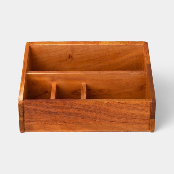 Wood Desktop Caddy - Threshold™