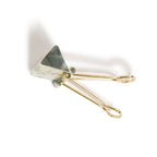 U Brands 24ct Binder Clips Vintage Sunflower: Steel Office Supplies, Small Multicolor Clips, Fasteners, 3.42" Width