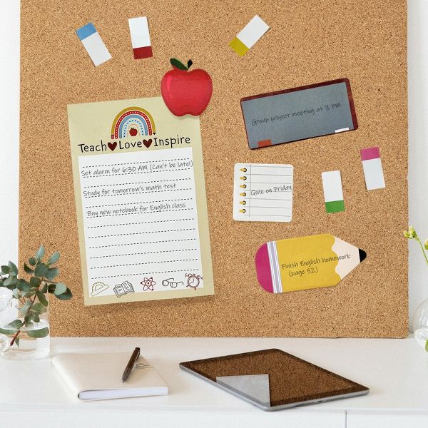 Wrapables Sticky Notes Set, Memo Notepads, Book Tabs, Page Markers, Sticky Notes, Home and Office Supplies (440 Sheets Total), Teacher Appreciation