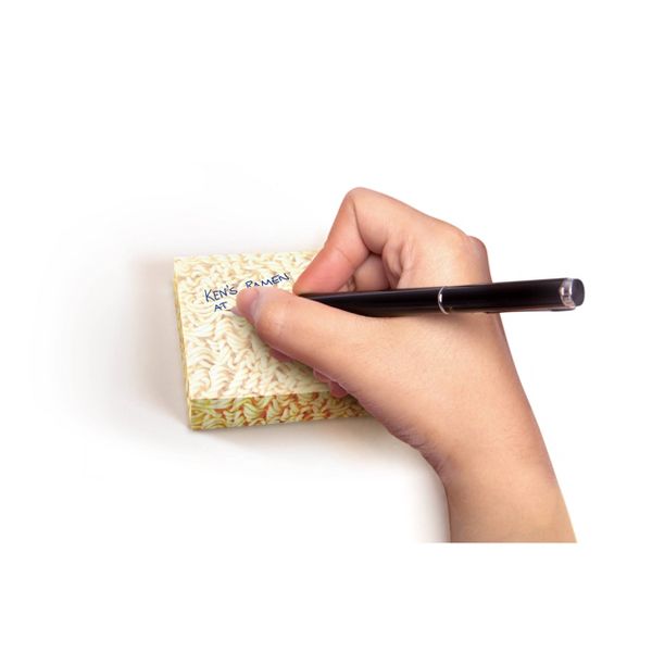 Ramen Blank Notes: Fred & Friends Sticky Notes, Cute Office Supplies, 150 Sheets, 3"x3.5", Uncoated Paper Basics