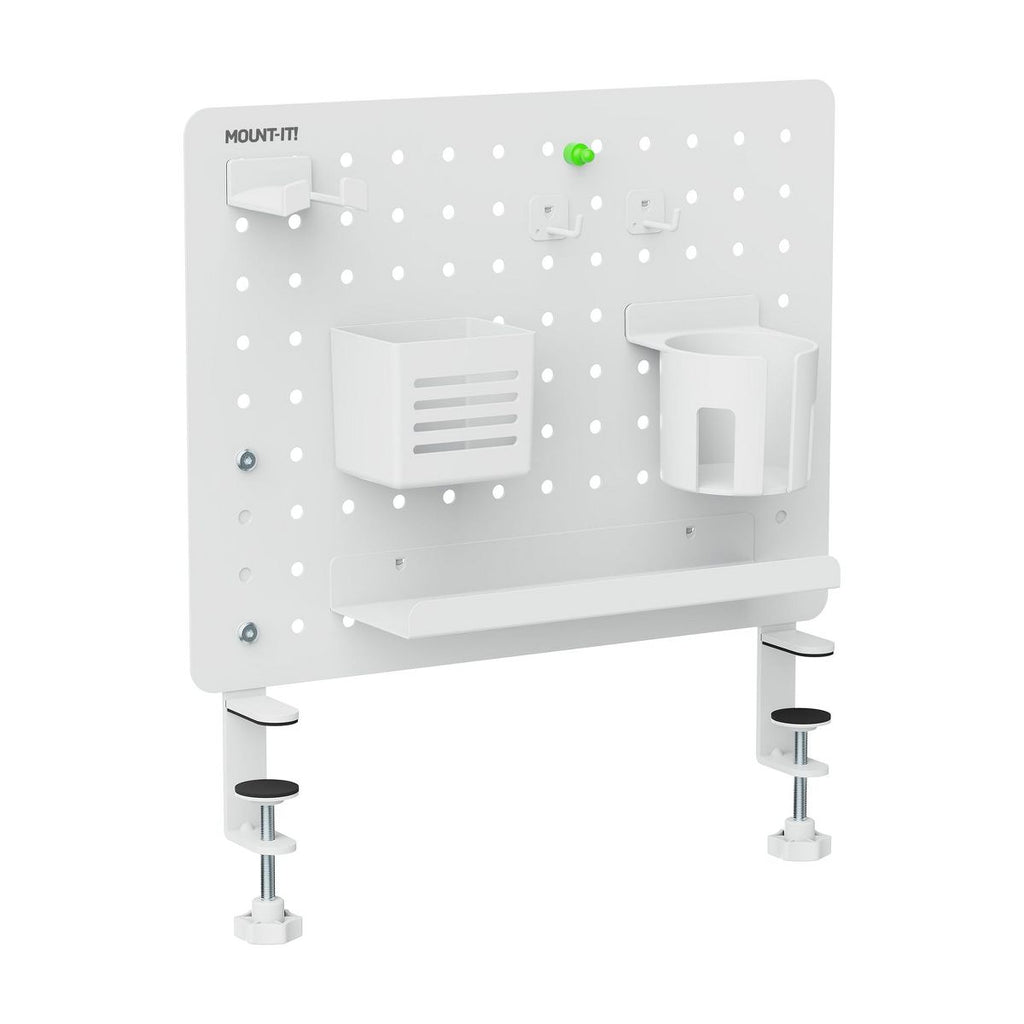Mount-It! Clamp-on Pegboard Organizer