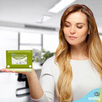 3" X 5" Index Card Case Holds 100 Cards Includes Business Card/Index Holder and 5 Tab Dividers Comes in Assorted Colors - 4-Pack Multicolor