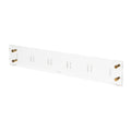 RUSSELL + HAZEL Acrylic Rail: Clear Desk Organizer for Office Supplies, 24" Wide, Acrylic & Metal