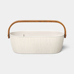 Desktop Caddy Desk Organization Set Cream - Threshold™