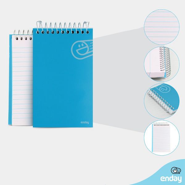 Enday 12 Pack 3 x 5 memo pads 75 ct