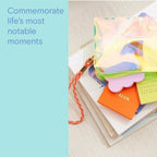 Noted by Post-it Pencil Pouch Kit with Planner Dot Stickers, Coral Red and Purple Felt Tip Pens