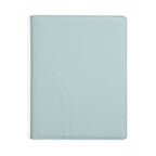 Altitude Padfolio 8.5"x10.5" Vegan Leather Seafoam Blue Debossed Arch
