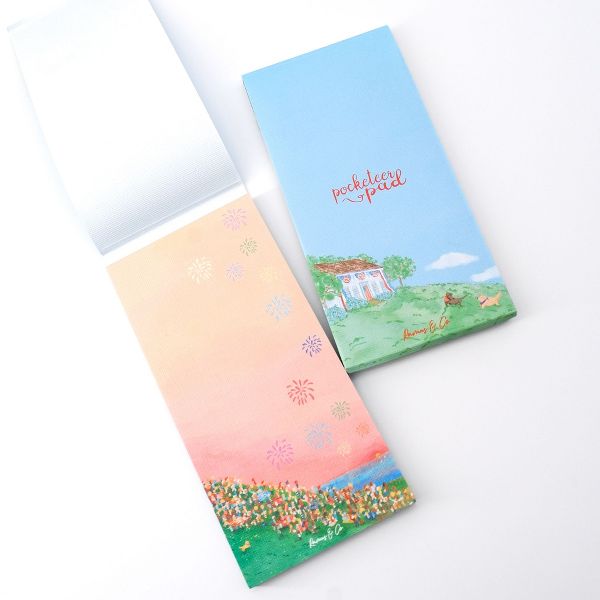 By The Sea 3.5" x 7" Pocketeer Notepads by Ramus & Co