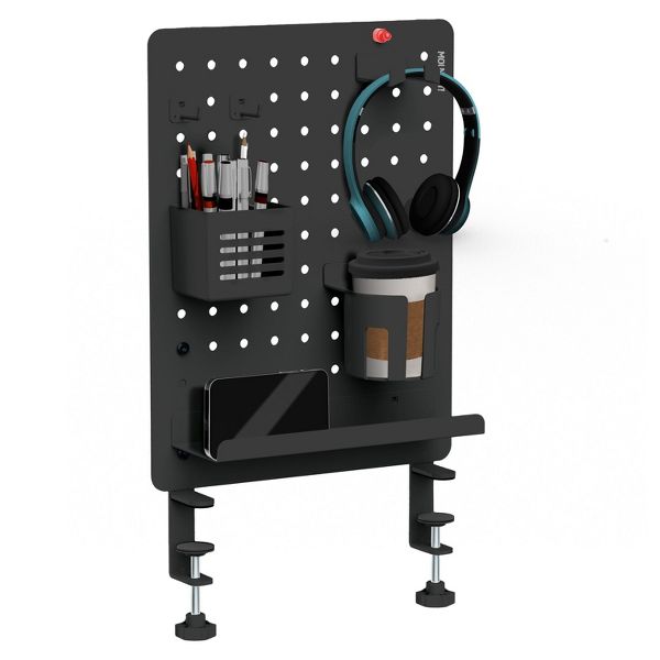Mount-It! Clamp-on Pegboard Organizer